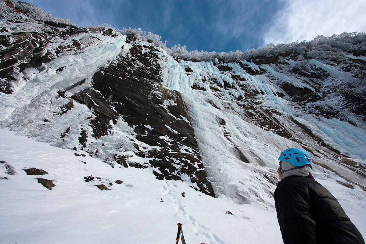 Ice Climbing at Lake Willoughby